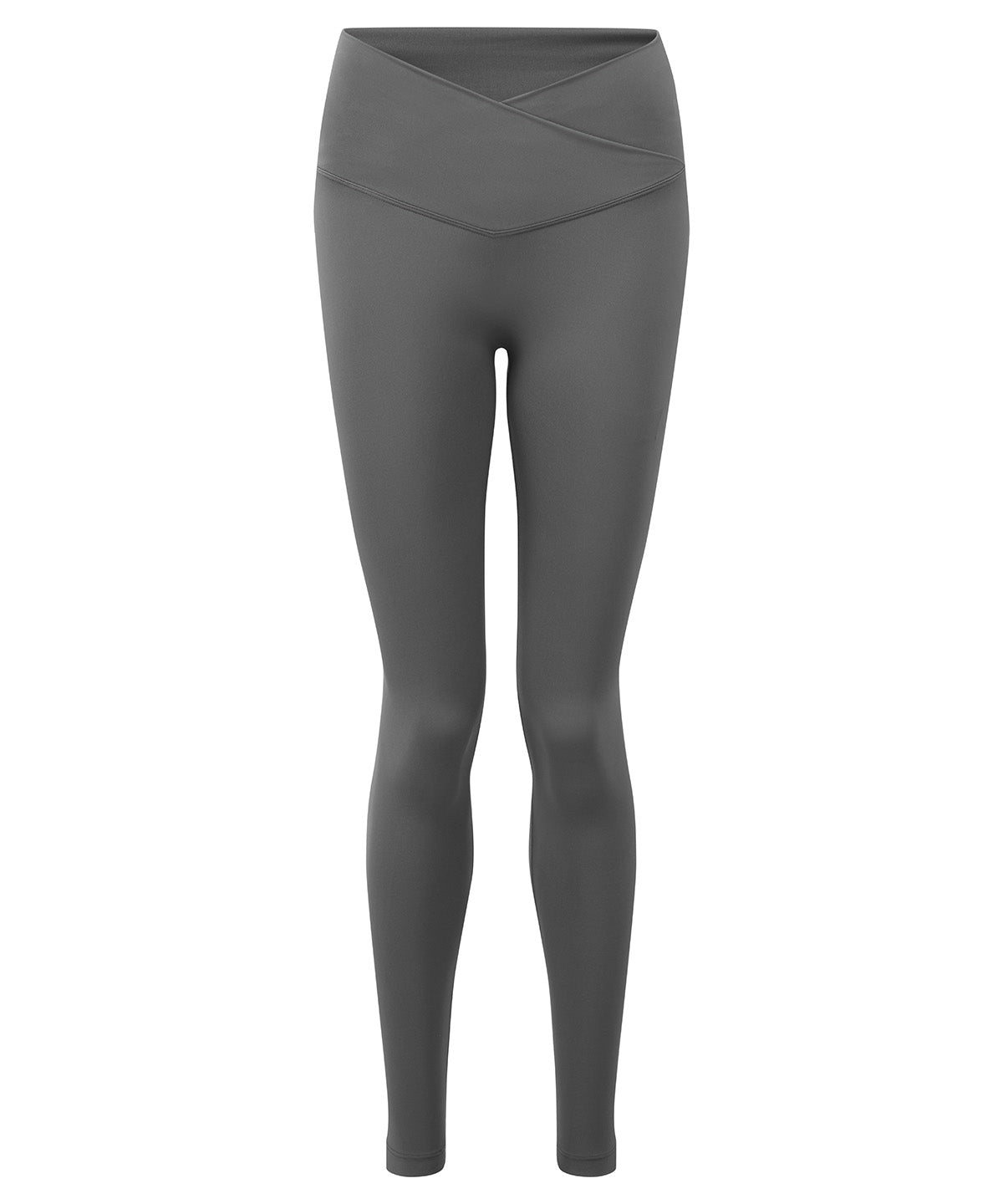 Women’s Tridri® Recycled Luxe Leggings in Charcoal, front view