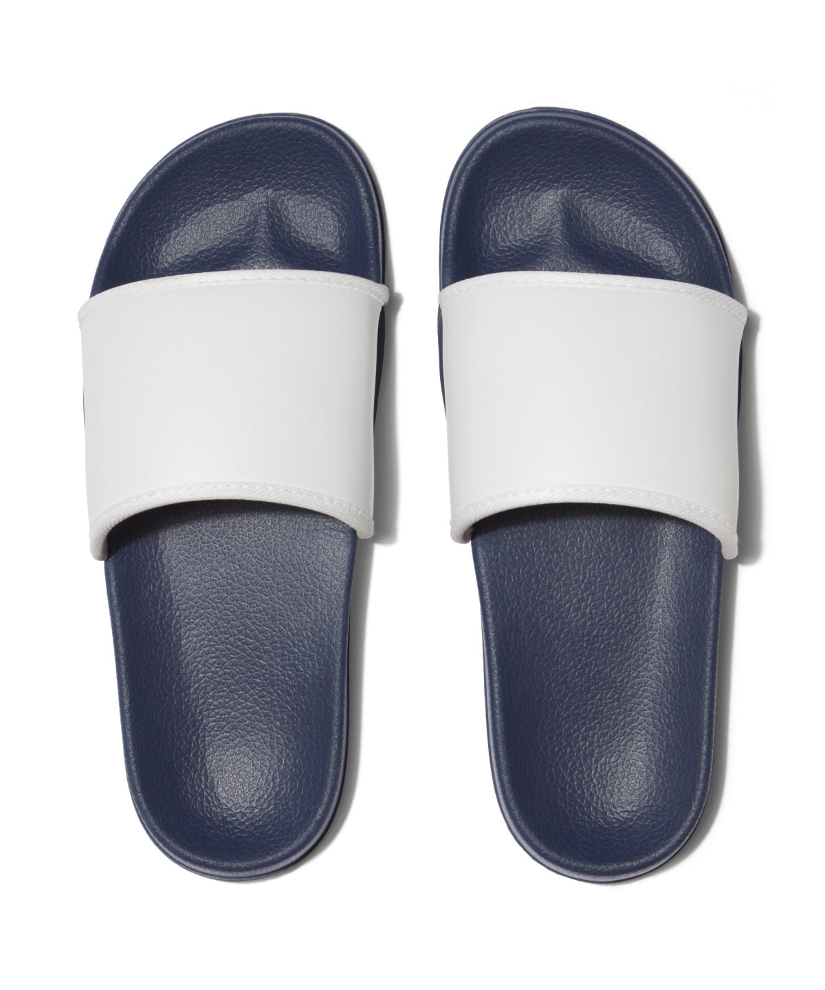 Print-Ready Sliders (Pair with TR703 Slider Tool) in Navy/White, front view