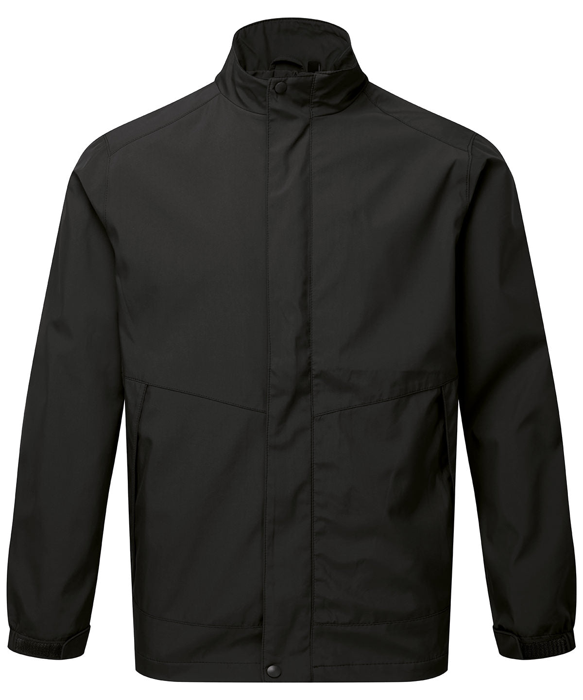 Recycled Super-Lightweight Jacket in Black, front view