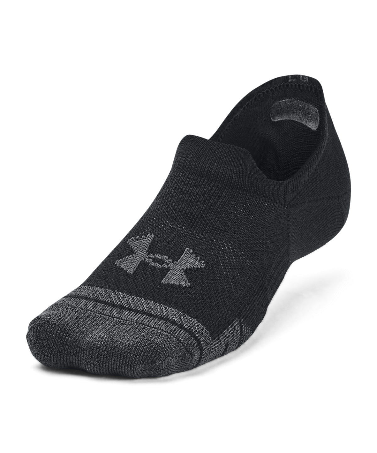 Ultra-Low Training Socks (3-Pack) in Black, front view