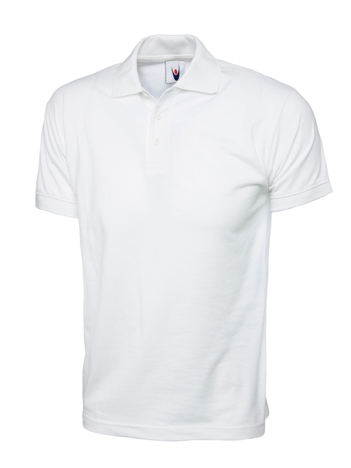 Jersey Poloshirt in White