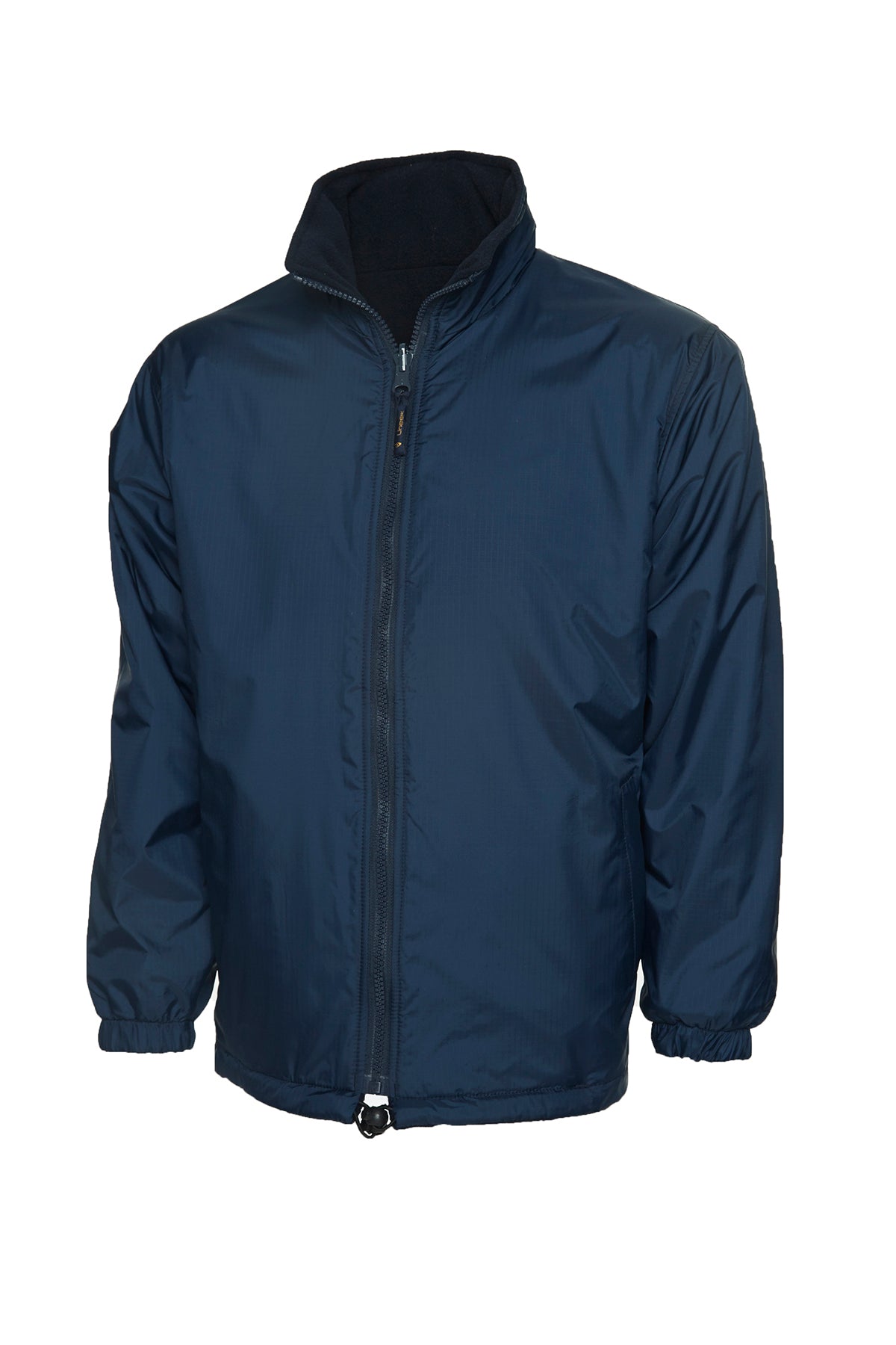 Classic Reversible Fleece Jacket in Navy