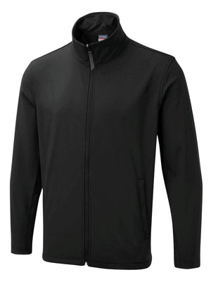 The UX Printable Soft Shell Jacket - Black