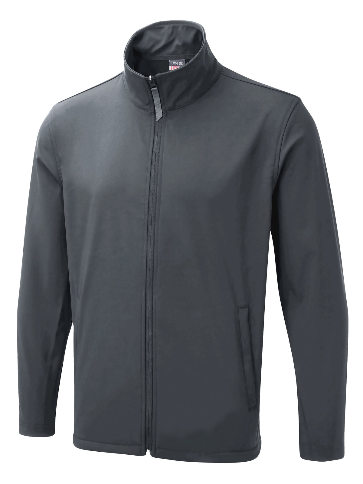 The UX Printable Soft Shell Jacket - Light Grey