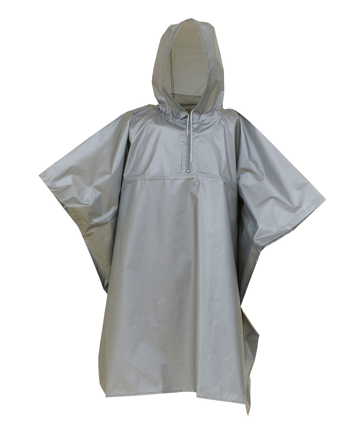 Promo Poncho (Hvs470) in Silver, front view
