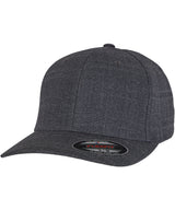 Fine Melange Flexfit (6277Fm) in Charcoal, front view